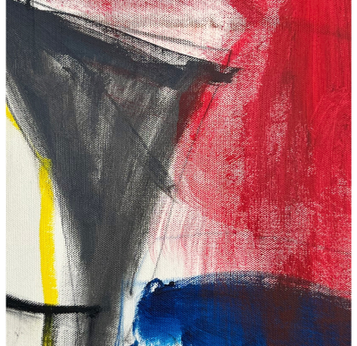 Adrienn Krahl Summer Sorbet Abstract painting 2023