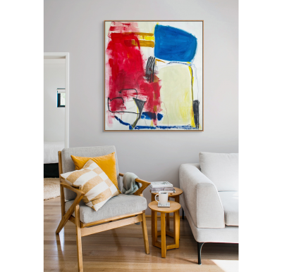 Adrienn Krahl Summer Sorbet Abstract painting 2023