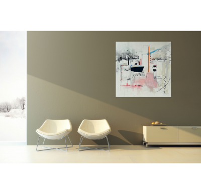 Adrienn Krahl The Mediterranean Abstract Painting 2021