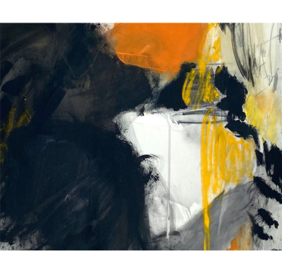 Adrienn Krahl Time travel Abstract Painting 2021