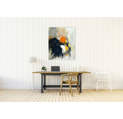 Adrienn Krahl Time travel Abstract Painting 2021