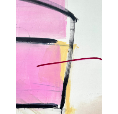 Adrienn Krahl Two Stories Abstract painting 2023
