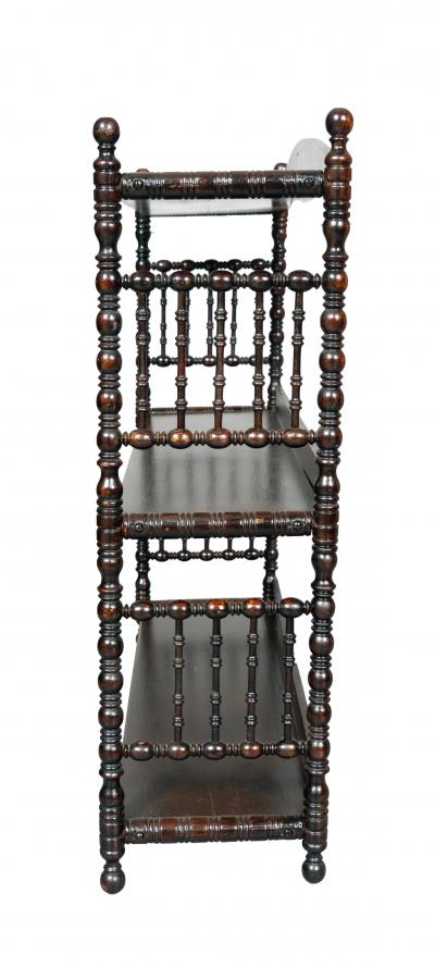 Aesthetic Mahogany Hanging Shelf