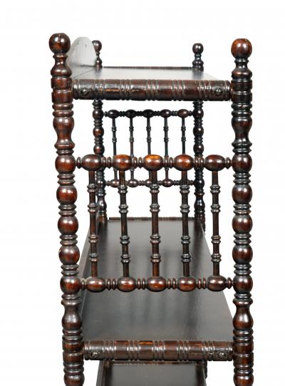 Aesthetic Mahogany Hanging Shelf