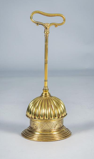 Aesthetic Movement Brass Doorstop