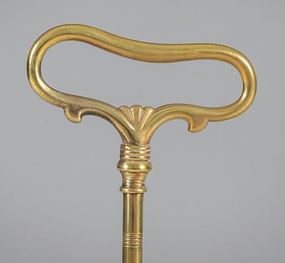 Aesthetic Movement Brass Doorstop