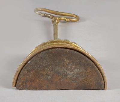 Aesthetic Movement Brass Doorstop