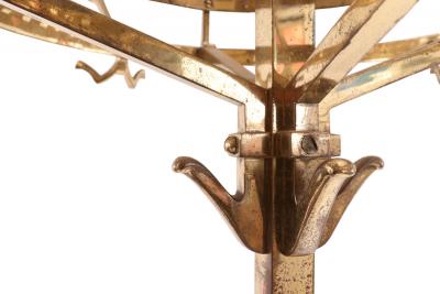 Aesthetic Movement Brass Hat Stand