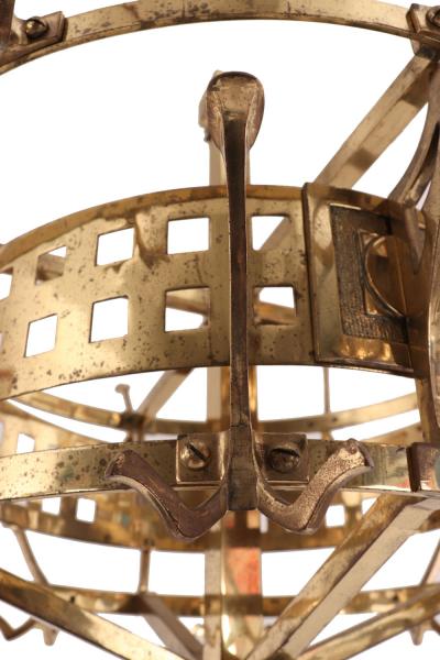 Aesthetic Movement Brass Hat Stand