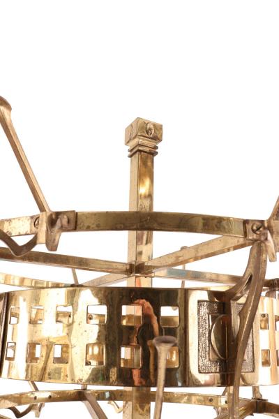 Aesthetic Movement Brass Hat Stand
