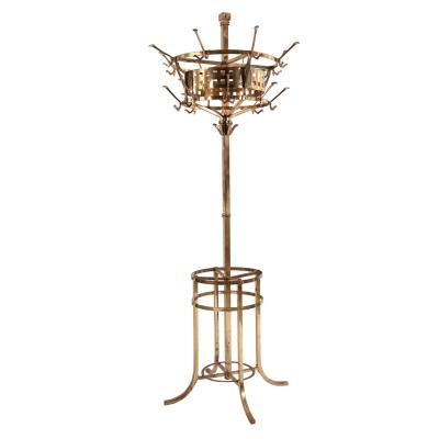 Aesthetic Movement Brass Hat Stand