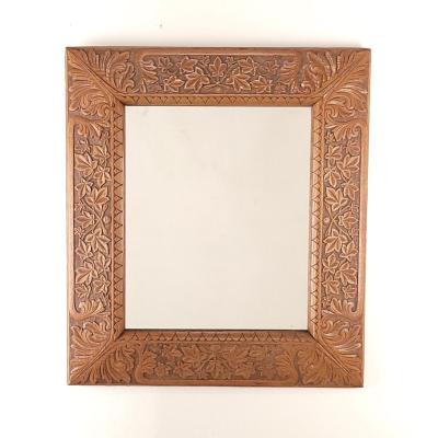 Aesthetic Movement Oak Frame England Circa 1870