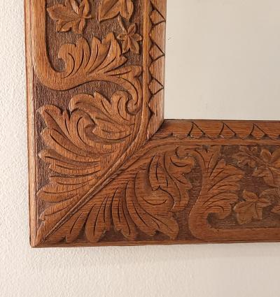 Aesthetic Movement Oak Frame England Circa 1870