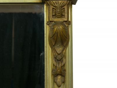 Aesthetic Movement Over Mantel Mirror circa 1870 90