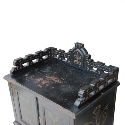 Aesthetic Movement Victorian Music Cabinet