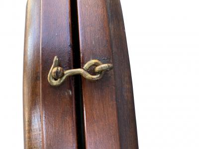 Aesthetic Walnut Chart Table