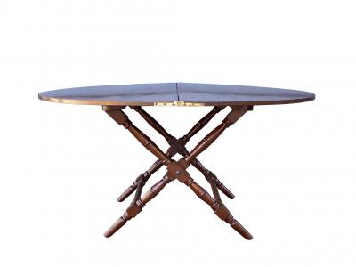 Aesthetic Walnut Chart Table