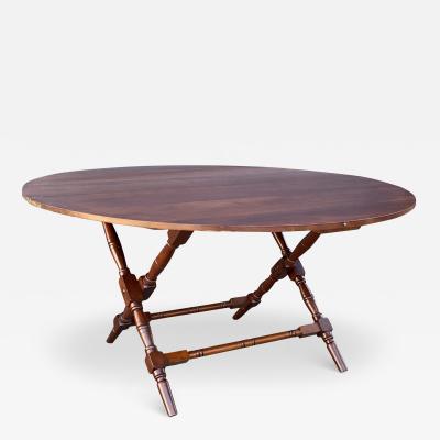Aesthetic Walnut Chart Table