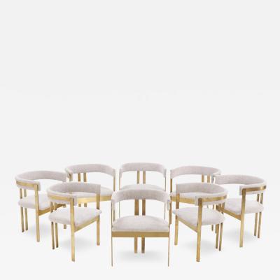 Afra Tobia Scarpa A rare set of brass and iron chairs attributed to Afra and Tobia Scarpa 1960 