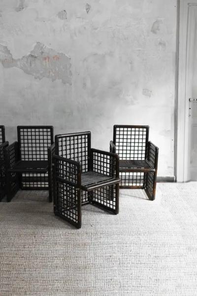Afra Tobia Scarpa Afra And Tobia Scarpa Dining Set Basilan I Series Produced By B B Italia