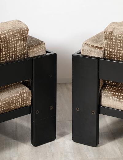 Afra Tobia Scarpa Afra Tobia Scarpa Bastiano Pair of Lounge Chairs by Gavina Italy 1960