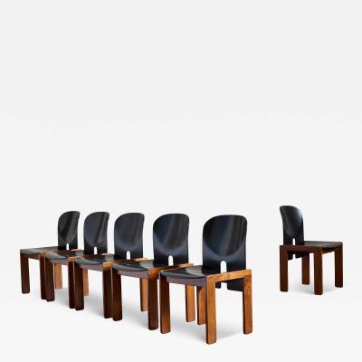 Afra Tobia Scarpa Afra Tobia Scarpa Dining Chairs Set of 6