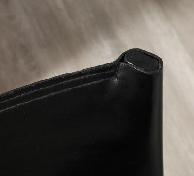 Afra Tobia Scarpa Afra Tobia Scarpa Monk Set of Six Dining Chairs for Molteni 1974