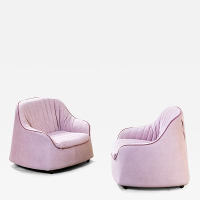 Afra Tobia Scarpa Afra Tobia Scarpa Pair of Armchair mod Ciprea for Cassina