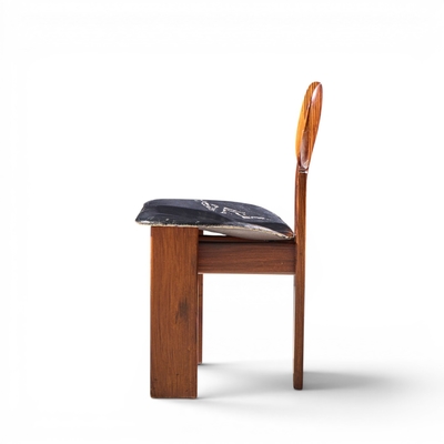 Afra Tobia Scarpa Afra Tobia Scarpa for Maxalto Africa Mid Century Chairs Pair