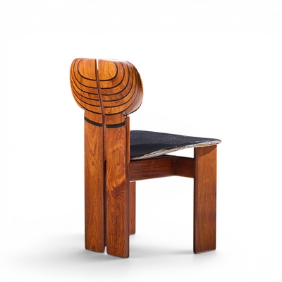 Afra Tobia Scarpa Afra Tobia Scarpa for Maxalto Africa Mid Century Chairs Pair