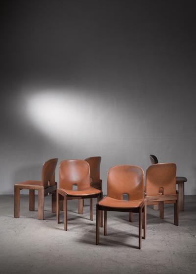 Afra Tobia Scarpa Afra Tobia Scarpa set of 6 dining chairs