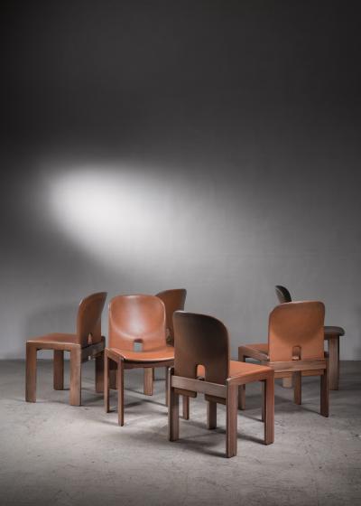 Afra Tobia Scarpa Afra Tobia Scarpa set of 6 dining chairs