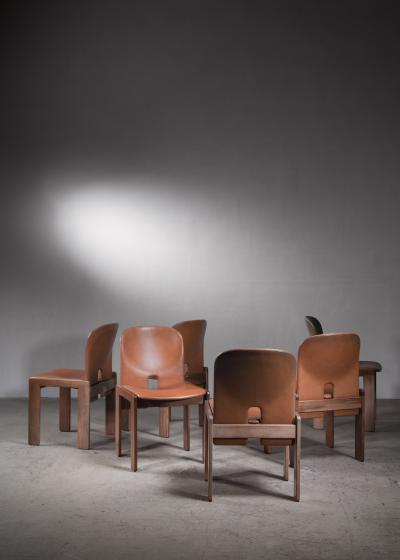 Afra Tobia Scarpa Afra Tobia Scarpa set of 6 dining chairs