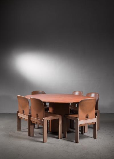 Afra Tobia Scarpa Afra Tobia Scarpa set of 6 dining chairs