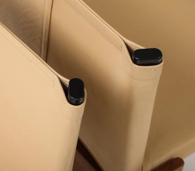 Afra Tobia Scarpa Afra and Tobia Scarpa Pair of Monk Chairs for Molteni Italy circa 1974