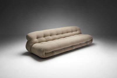 Afra Tobia Scarpa Afra and Tobia Scarpa Soriana Sofa Italy 1969