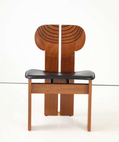 Afra Tobia Scarpa Africa Chairs by Afra and Tobia Scarpa Set of 8