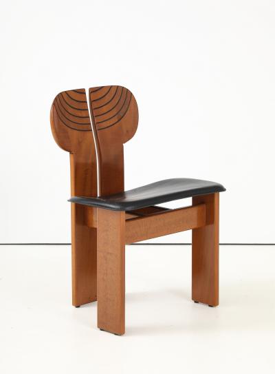 Afra Tobia Scarpa Africa Chairs by Afra and Tobia Scarpa Set of 8