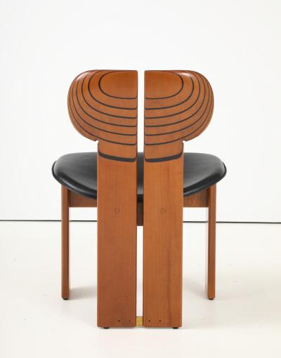Afra Tobia Scarpa Africa Chairs by Afra and Tobia Scarpa Set of 8