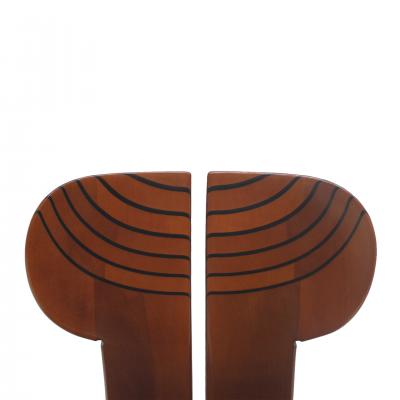 Afra Tobia Scarpa Chairs Africa Designed by Afra Tobia Scarpa For Maxalto 70s