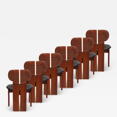 Afra Tobia Scarpa Chairs Africa Designed by Afra Tobia Scarpa For Maxalto 70s