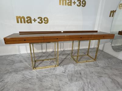Afra Tobia Scarpa Italian console by Afra Tobia Scarpa 70s