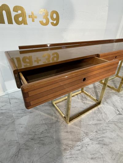 Afra Tobia Scarpa Italian console by Afra Tobia Scarpa 70s
