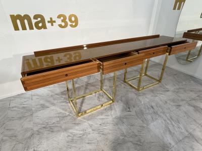 Afra Tobia Scarpa Italian console by Afra Tobia Scarpa 70s