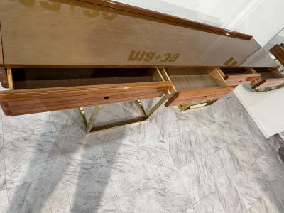 Afra Tobia Scarpa Italian console by Afra Tobia Scarpa 70s