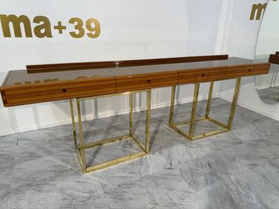 Afra Tobia Scarpa Italian console by Afra Tobia Scarpa 70s