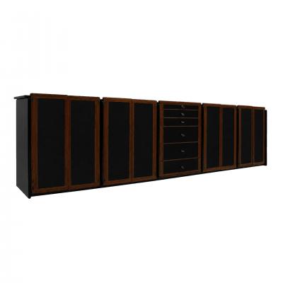 Afra Tobia Scarpa Mid Century Afra And Tobia Scarpa Italian Wood Black Lacquer 1970s Sideboard