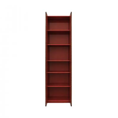 Afra Tobia Scarpa Mid Century Afra Tobia Scarpa Italian Wood Red Lacquer 1960s Tall Cabinet