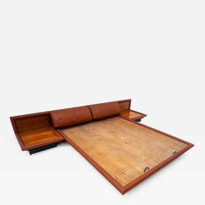 Afra Tobia Scarpa Mid Century Morna Bed by Afra Tobia Scarpa for Molteni