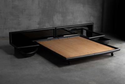 Afra Tobia Scarpa Morna Bed by Afra Tobia Scarpa for Molteni Italy 1972